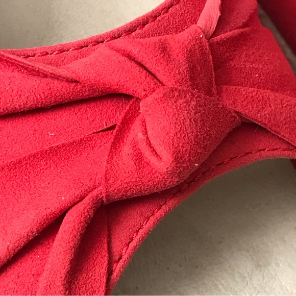 EARTH THARA BERMUDA SPICY RED BERMUDA SIZE 6 1/2. NEW WITHOUT TAGS - Picture 6 of 10